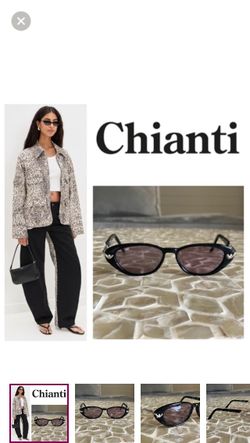 NEW!  Chianti vintage cat eye sunglasses