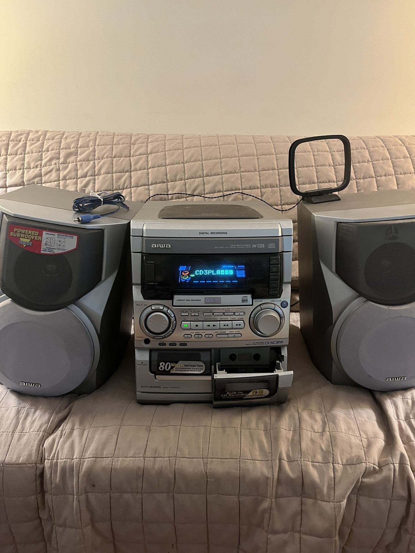 Aiwa Stereo System  CX-NC3rw