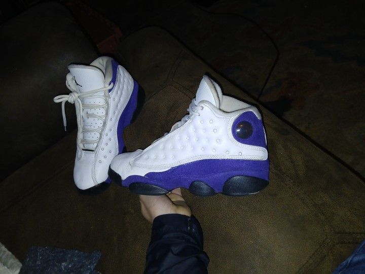  Air Jordan Retro 13 Lakers