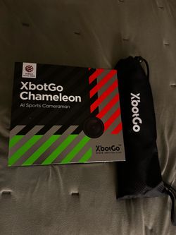XbotGo Chameleon AI Sports Tracking Camera + NTI Tripod & Accessories