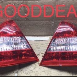 #OT06 94-2000 Mercedes-Benz C-Class W202 Sedan Red Taillights Tail Light Pair Set