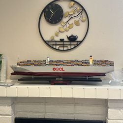 OOCL Germany Container Ship Model - OOCL Model Ship