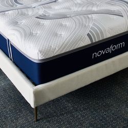 Novaform 14” Advanced Gel Memory Foam Kingsize Mattress