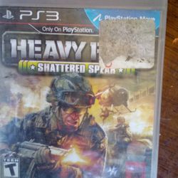 **PS3** HEAVY FIRE- SHATTERED SPEAR