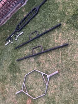 Gym equipment bars