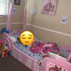 Gently Used Princess Carriage Bed 