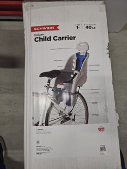 Schwinn Porte-bébé Deluxe et Ovation, siège de vélo monté à l'arrière
