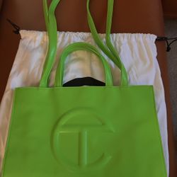 Medium Lime Green Telfar Bag