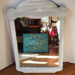 Vintage Painted Mirror 