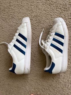 Adidas Superstar Sneakers White Blue