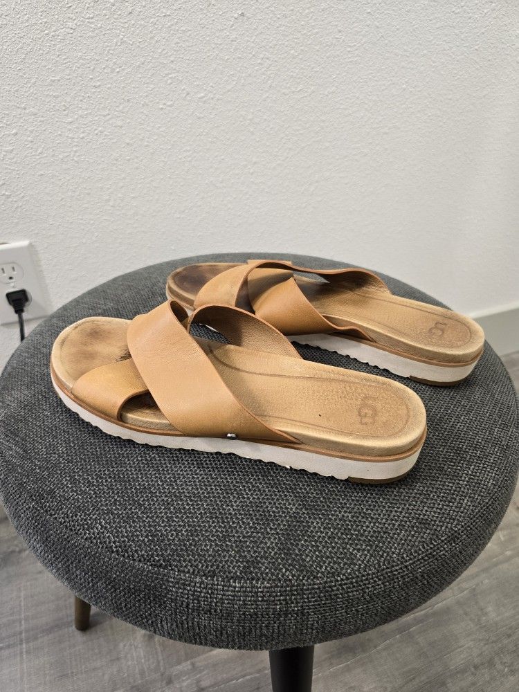 UGG KARI womens sandals 10 size