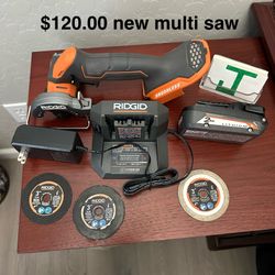 Rigid Multi Saw $120.00