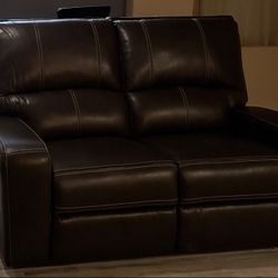 Leather couch