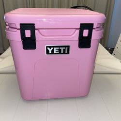 YETI Power Pink ROADIE 24 cooler
