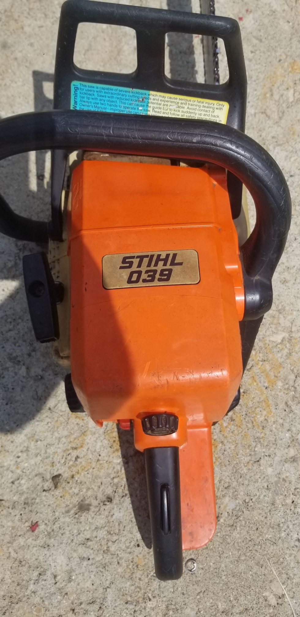 Stihl 20in chain saw