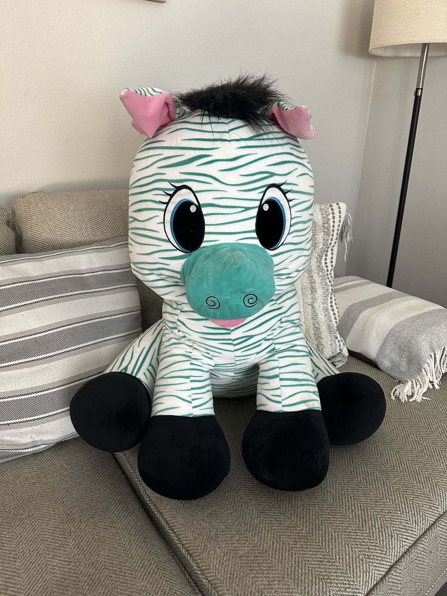 Zebra/ Stuffed Animal