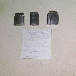 Ronson Lighters 