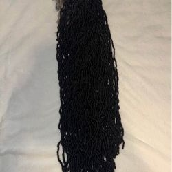 Women's 36 Inch Long Coily Dreadlock Hair Wigs 