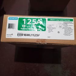 Siemens Indoor Breaker Box