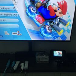 Wii U Game System With 9 Games