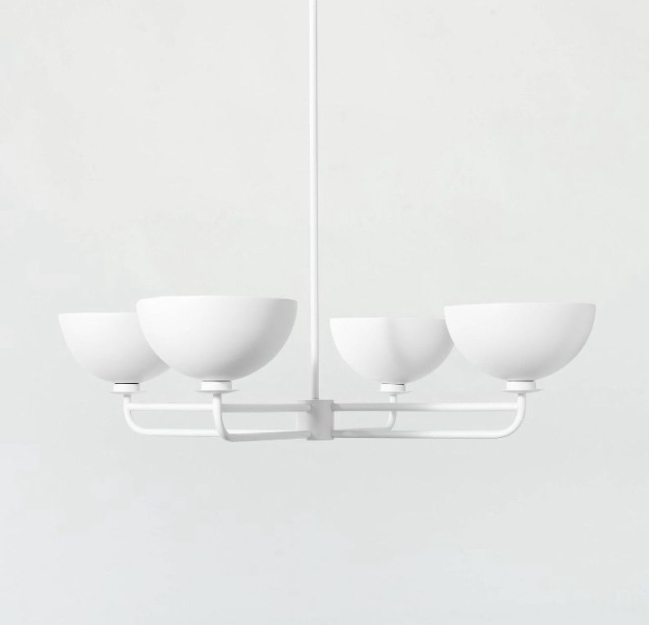 Dome Chandelier White - Threshold Designed With Studio McGee