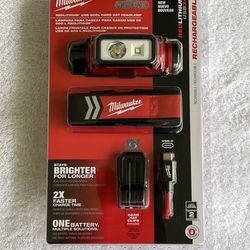 Milwaukee 600lumen Headlamp 50% Off Retail Price !!