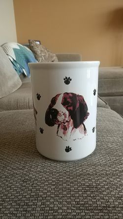 Dog treat jar