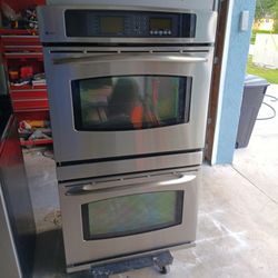 GE Double Wall Oven And Cooktop Like New