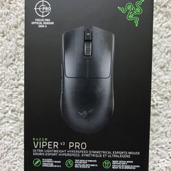 Razer Viper V3 Pro Wireless Esports Gaming Mouse: Black 