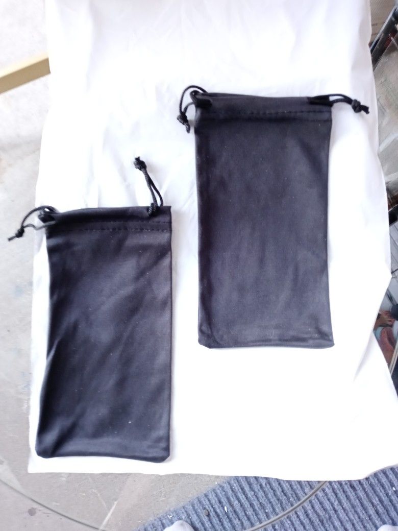 25 Microfiber Draw String Bags