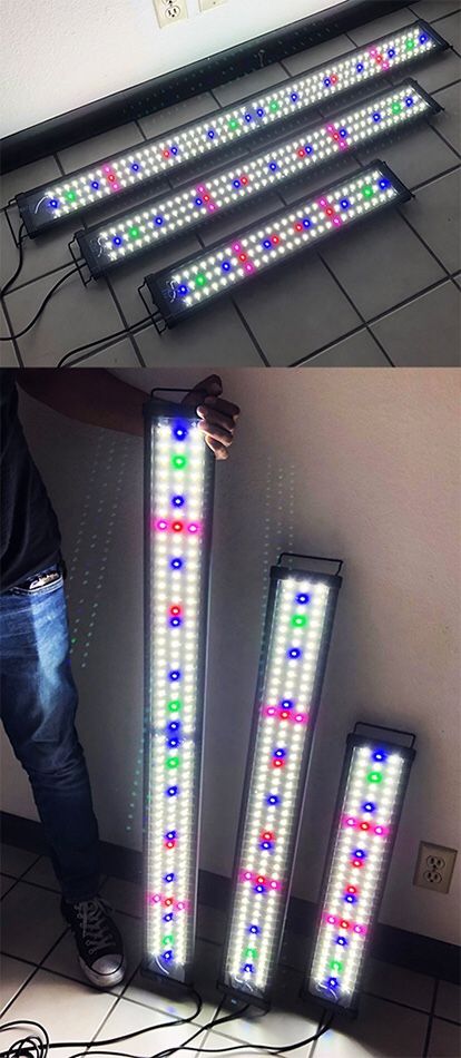 Brand New Aquarium LED Fish Tank Light 3 Sizes: ($35 for 24”-30”), ($45 for 36”-43”) and ($50 for 45”-50”)