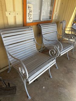 Patio table and chairs