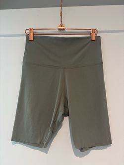 Nike Yoga Shorts in Sage Green