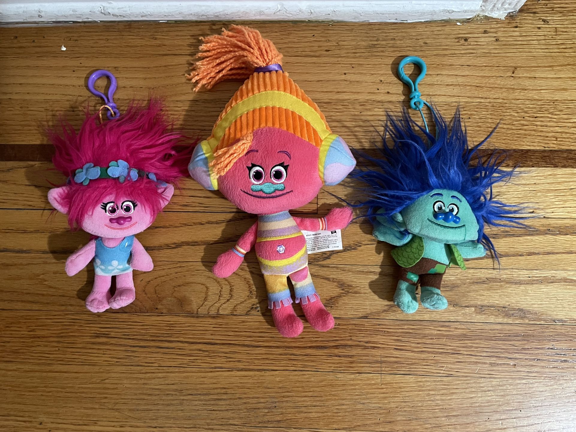 Trolls Toys: Poppy, Branch, and DJ Suki