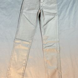 Black pants Apperloth A High Waist Faux Leather Skinny Pants