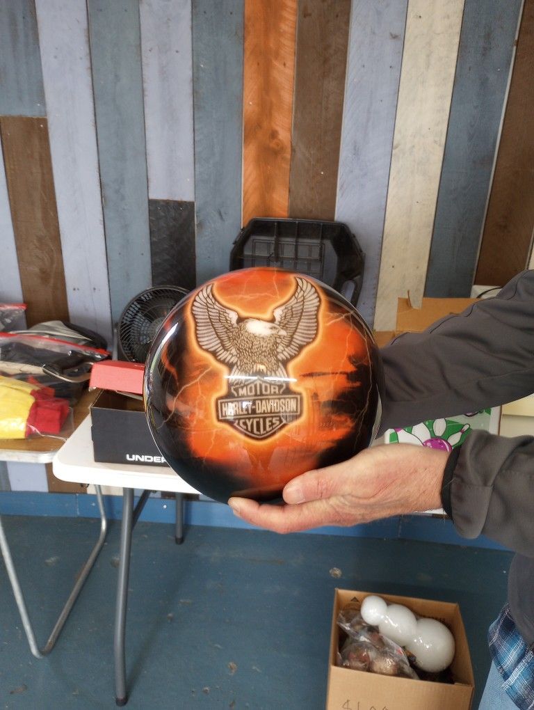 Harley Davidson Bowling Ball