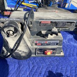 Craftsman 4” Belt And 6” Grinder 