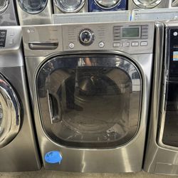 LG Stainless steel gas dryer