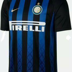 NIKE INTERNATIONAL MILANPIRELLI HOME SOCCER JERSEY 918999-011 MENS SIZE XL