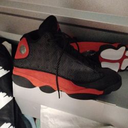 Jordan 13 Red And Black Size 11