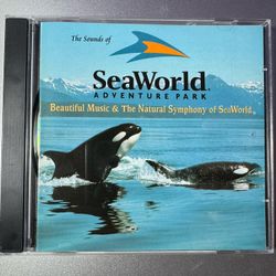 The Sounds of SeaWorld MUSIC AUDIO CD adventure amusement park songs ** MINT ** Rare