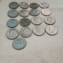 .,50  JFK Half Dollar Coins 