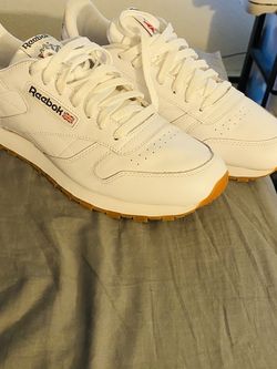 White Reebok Classic