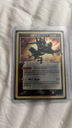 Pokémon Greninja Star Card SWSH144