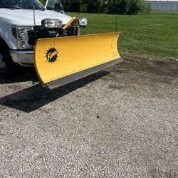 Fisher storm guard HD2 Plow and Gas Spreader