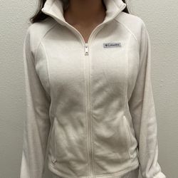 Columbia Fleece Zip-Up Jacket🤍