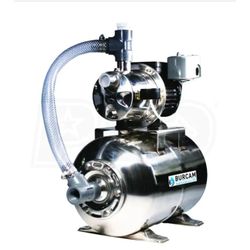 Burcam 3/4 Hp Shallow Well Jet Pump System