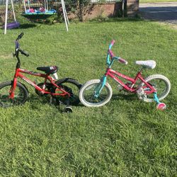 Girl And Boy’s Bikes