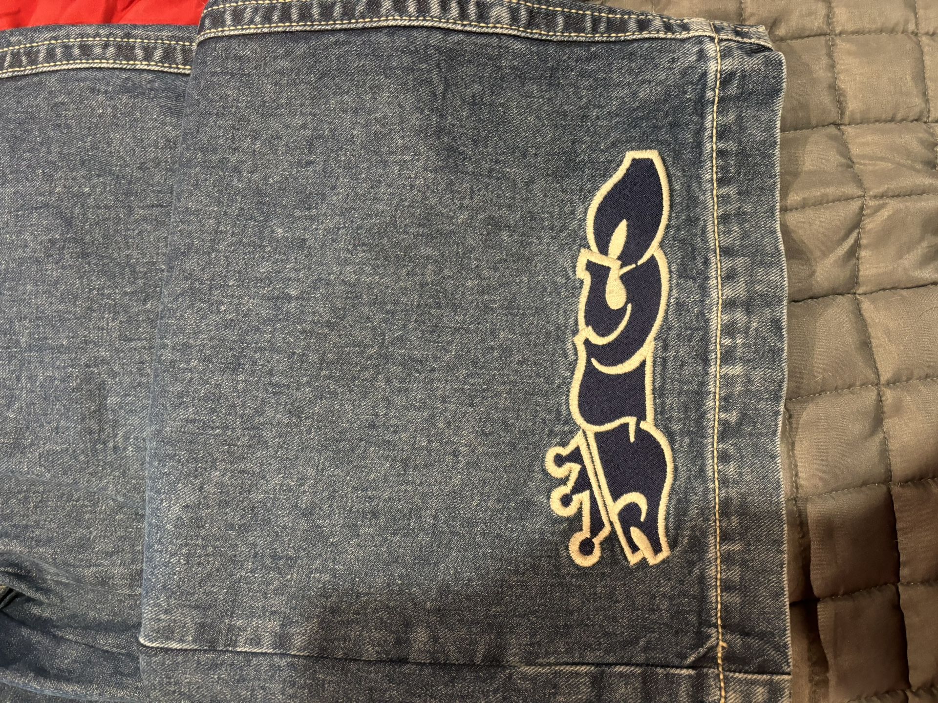 W117 King Dark Stone Jnco Jeans