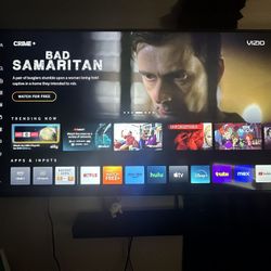 65 Inch 4k Vizio Smart Tv And Samsung Sound Bar 